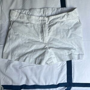 crewcuts white denim shorts